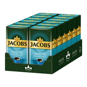 Jacobs - Auslese Mild & Sanft Gemalen koffie - 12x 500g