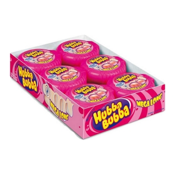 Wrigley's - Hubba Bubba Mega Long Fancy Fruit - 12 stuks