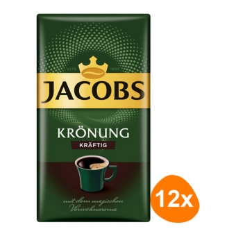 Jacobs - Krönung Kräftig Gemalen Koffie - 12x 500g
