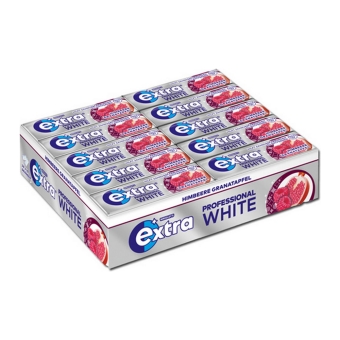 Wrigley's - Extra Professional White Raspberry Pomegranate - 30x 10 stuks