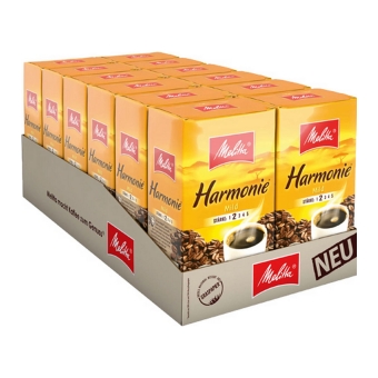 Melitta - Harmonie Mild Gemalen koffie - 12x 500g