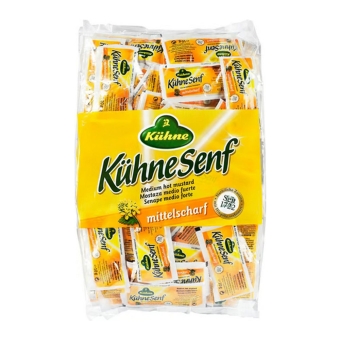 Kühne - Medium Pittige Mosterd - 150x 10g