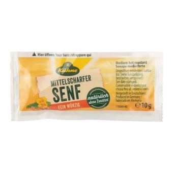 Kühne - Medium Pittige Mosterd - 150x 10g