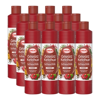 Hela - Schaslick Kruiden Ketchup - 12x 800ml