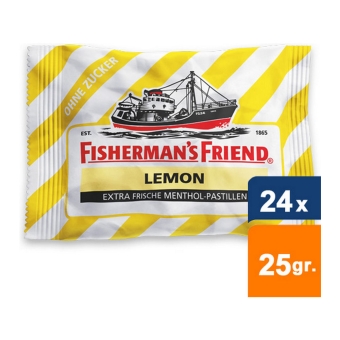 Fisherman's Friend - Citroen Suikervrij - 24x25gr