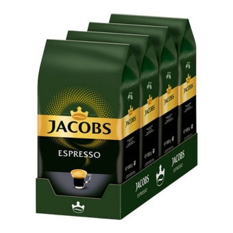 Jacobs - Expertenröstung Espresso Bonen - 4x 1kg