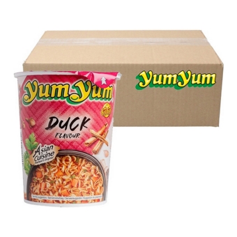 Yum Yum - Instant Noedels Eend - 12 Cups