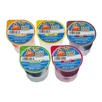 Bussy - Kratz Drink / Kras ijs Cups Mix - 40x 200ml