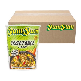 Yum Yum - Instant Noedels Groente - 12 Cups