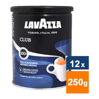 Lavazza - Club Gemalen koffie - blik 12x 250g