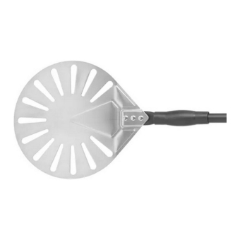 Hendi - Pizzaschep Rond Geperforeerd RVS - Ø23x 120cm