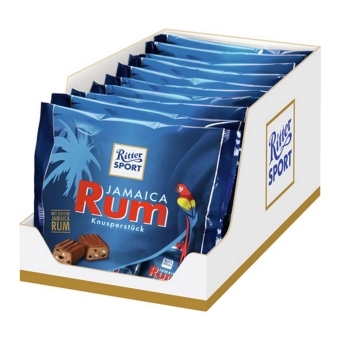 Ritter Sport - Jamaica Rum krokante stukjes - 10x 200g