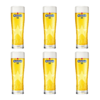 Heineken - Bierglas "0.0%" 250ml - 6 stuks
