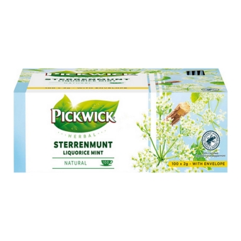 Pickwick - Herbal Sterrenmunt - 6x 100 zakjes