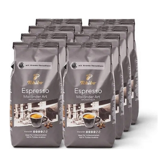 Tchibo - Espresso Mailänder Art Bonen - 8x 1 kg