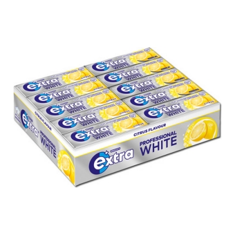 Wrigley's - Extra Professional White Citrus - 30x 10 stuks