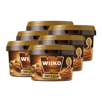 Wijko - Satésaus (Kant en klaar) - 6x 520g