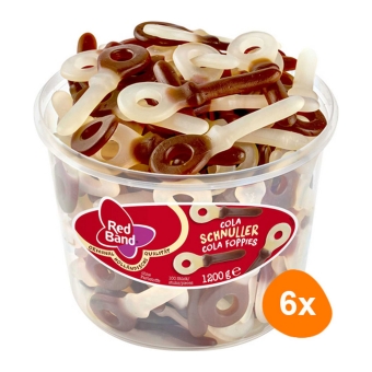 Red Band - Cola Foppies - 6x 100 stuks