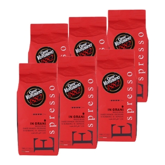 Caffè Vergnano 1882 - Espresso Bonen - 6x 1kg