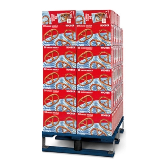 Huober Brezel - Grote Pretzels - 77x 400g