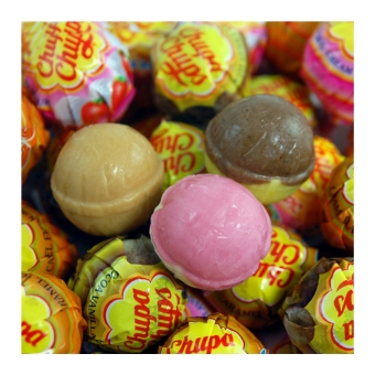 Chupa Chups - Lolly's Milky (Navulzak) - 6x 120 stuks