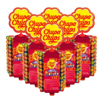 Chupa Chups - Lolly's The Best Of (Wheel) - 6x 200 stuks
