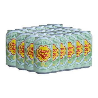 Chupa Chups - Sparkling Melon & Cream Frisdrank - 24x 345ml