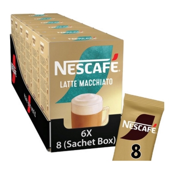 Nescafé - Gold Latte Macchiato - 6x 8 zakjes