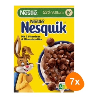 Nesquik - Chocolade Ontbijtgranen - 7x 330g