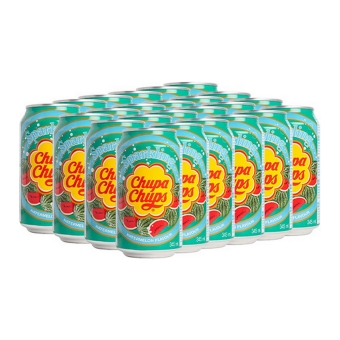 Chupa Chups - Sparkling Watermelon Frisdrank - 24x 345ml
