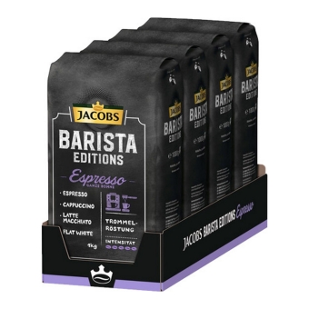Jacobs - Barista Editions Espresso Bonen - 4x 1kg
