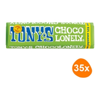 Tony's Chocolonely - Puur Amandel Zeezout - 35x 47g