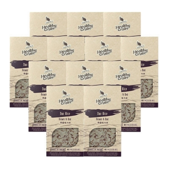 Sawat-D - Duo Rice (Bruine & Rode Rijst) - 12x 1kg