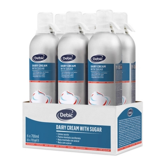 Debic - Slagroom met suiker - 6x 700ml