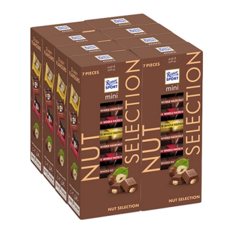 Ritter Sport - Mini Noten Mix Toren - 8x 116g