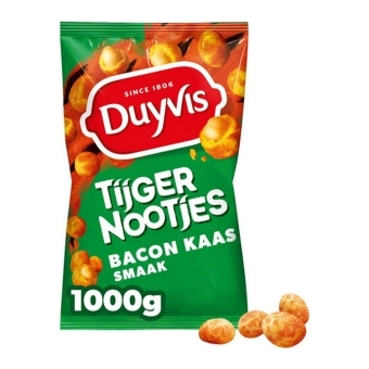 Duyvis - Tijgernootjes Bacon Kaas - 1kg