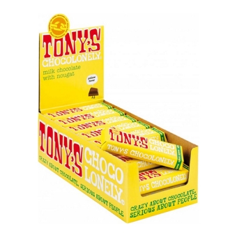 Tony's Chocolonely - Melk Noga - 35x 47g
