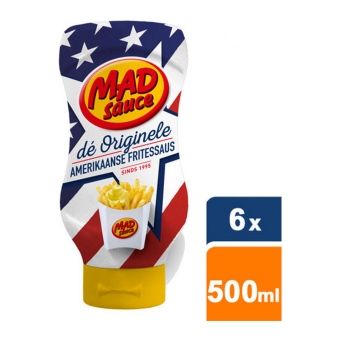 Mad Sauce - Amerikaanse fritessaus - 6x 500ml