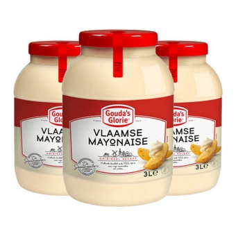 Gouda's Glorie - Vlaamse Mayonaise - 3x 3 ltr