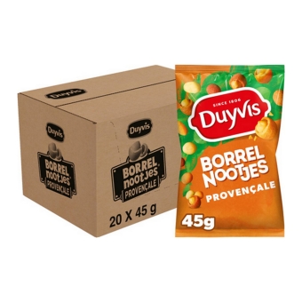 Duyvis - Borrelnootjes Provençale - 20x Minizakjes