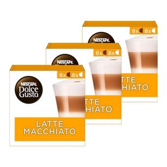 Dolce Gusto - Latte Macchiato - 3x 16 Capsules