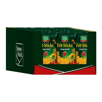Funny-Frisch - Frit-Sticks Hongaarse Paprika - 24x 100g