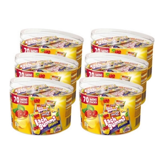 Nimm2 - Lachgummi Mini's - 6x 70 stuks