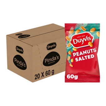 Duyvis - Pinda's Gezouten - 20 Minizakjes