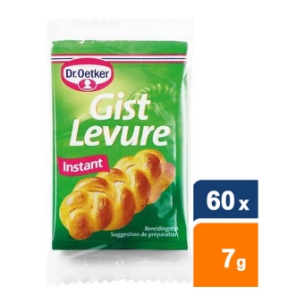 Dr. Oetker - Gist - 20x 3 zakjes