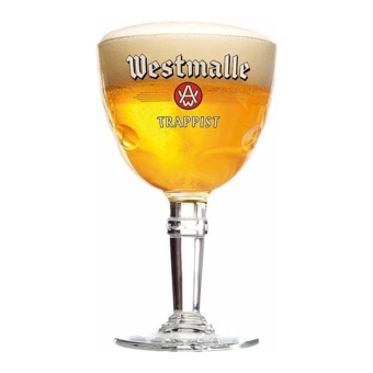 Westmalle - Bierglas Trappist 330ml - 6 stuks