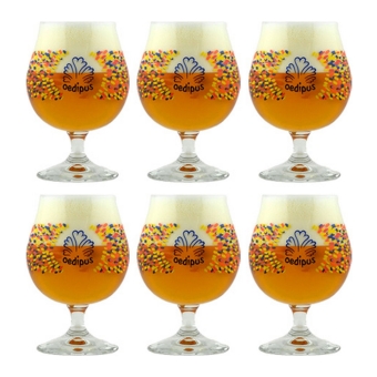 Oedipus - Bierglas 250 ml - 6 stuks