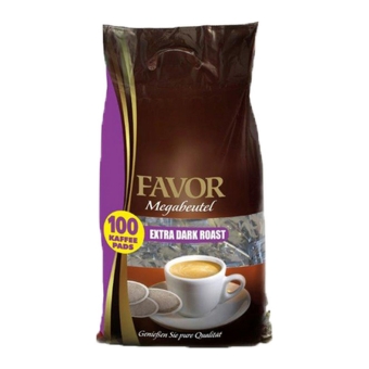 Favor - Extra Dark Roast Megazak - 8x 100 pads