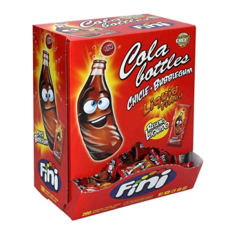 Fini - Cola Bottles Bubble Gum - 200 stuks