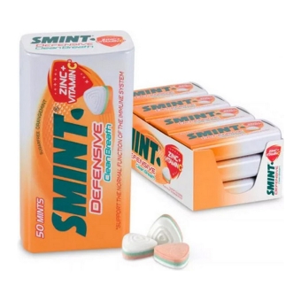 Smint - Defensive Orange - 12x 50 stuks
